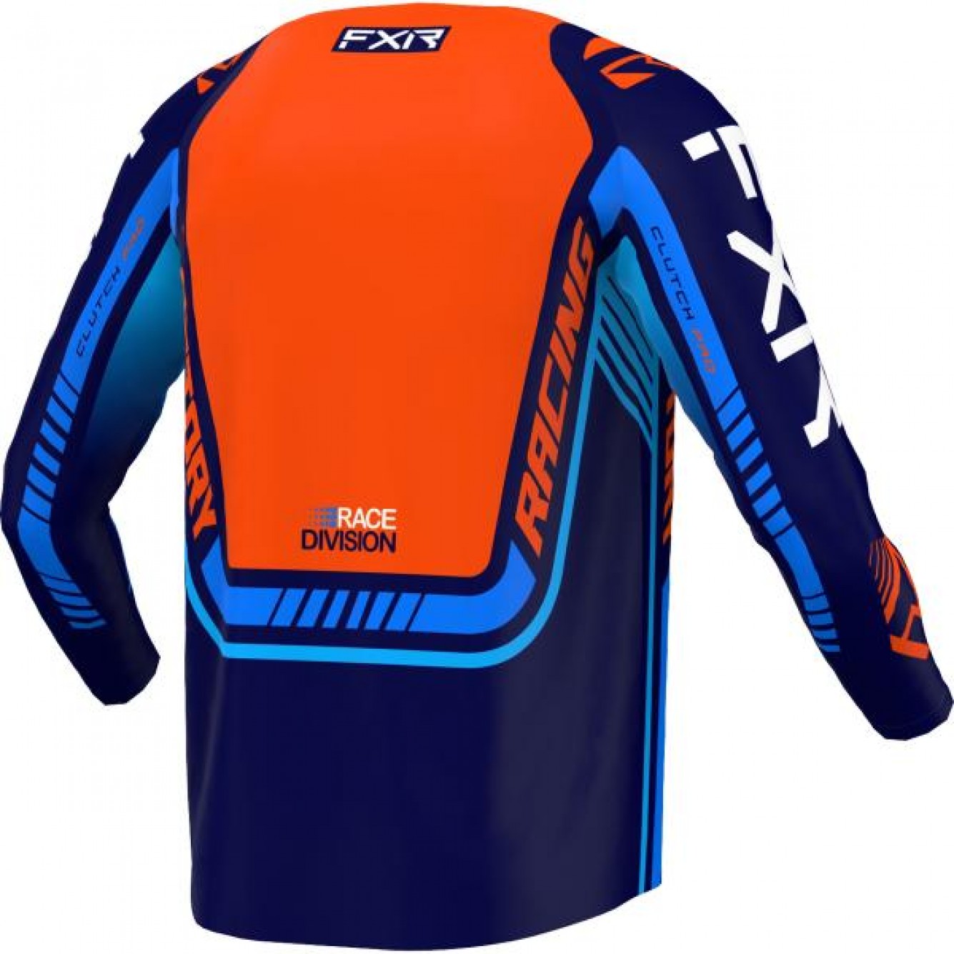 FXR | Cross Shirt Clutch Pro Oranje / Blauw