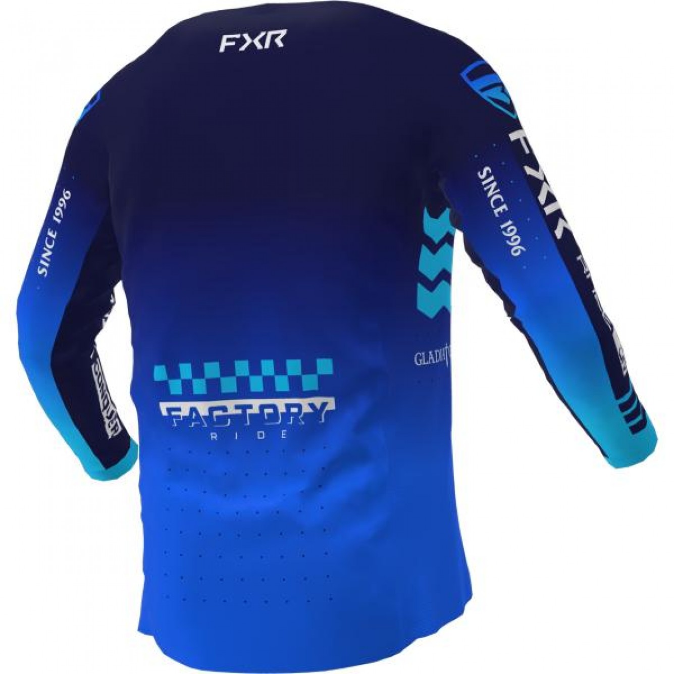 FXR | Cross Shirt Podium Gladiator MX Blauw