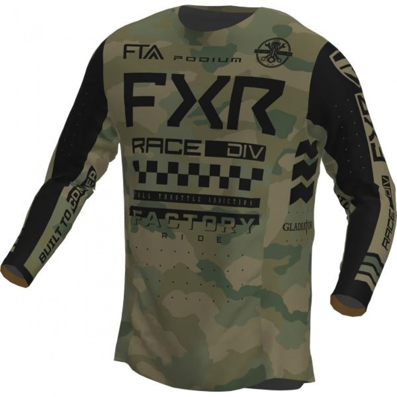 FXR | Cross Shirt Podium Gladiator MX Camo