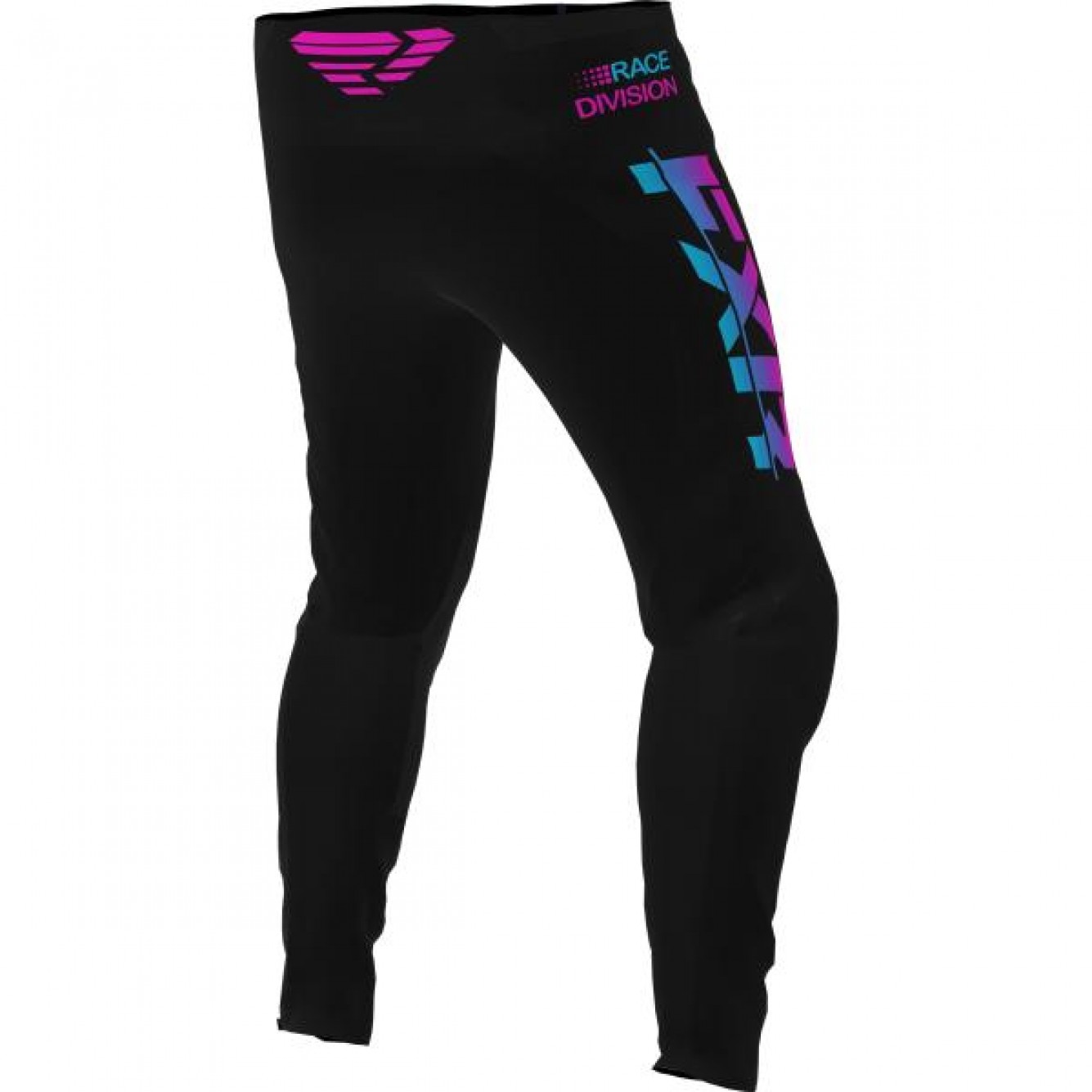 FXR | Jeugd Crossbroek Clutch Pro MX Zwart / Roze