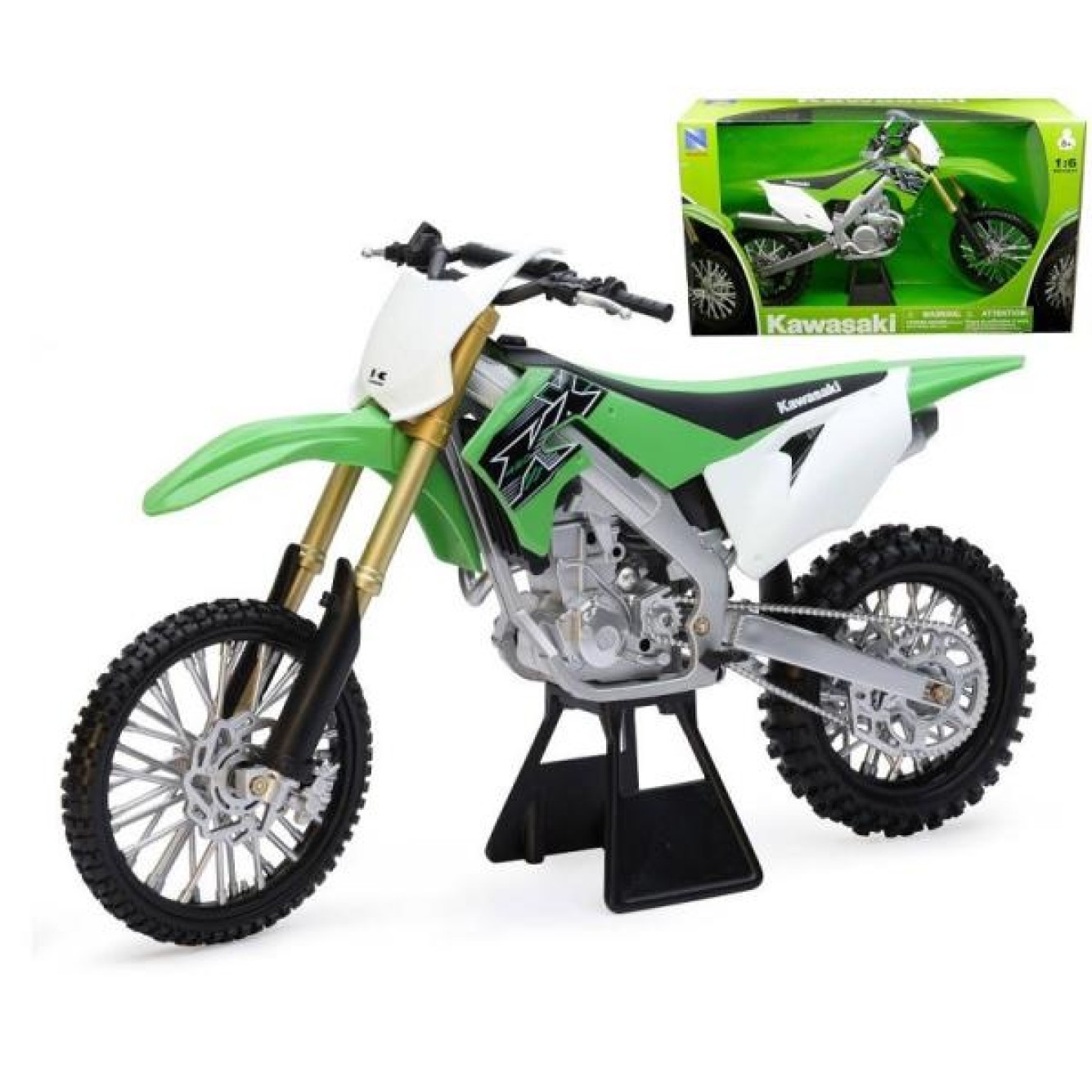 Kawasaki | Schaalmotor KX450F 1:12