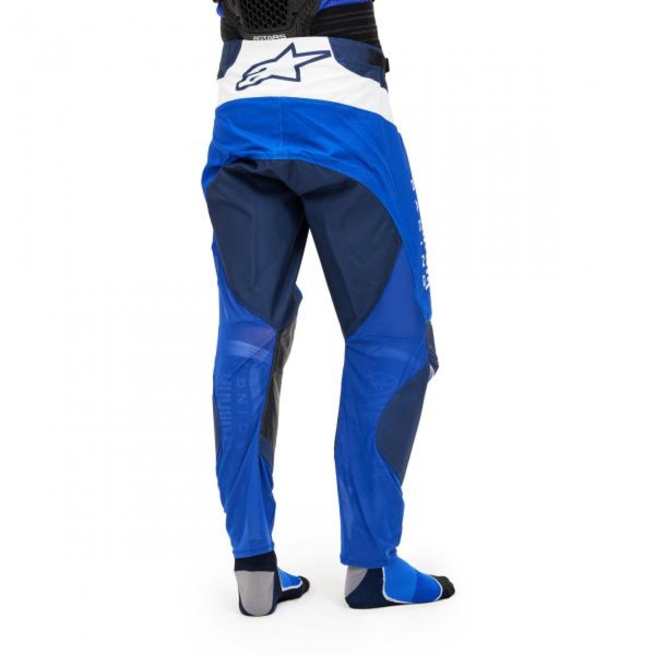 Yamaha | Crossbroek Alpinestars Blauw Wit